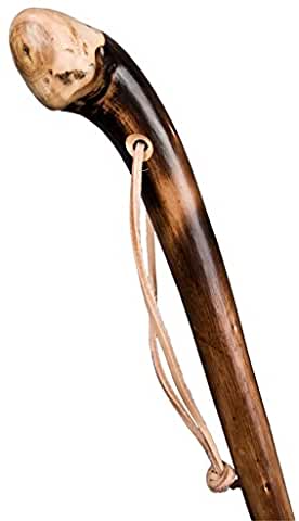 bâton de randonnée en bois