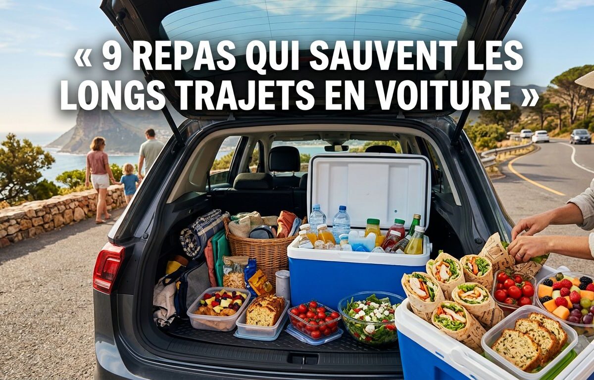 9 recettes pratiques pour un repas en voiture