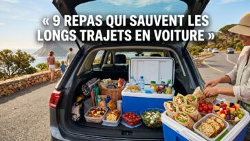 9 recettes pratiques pour un repas en voiture