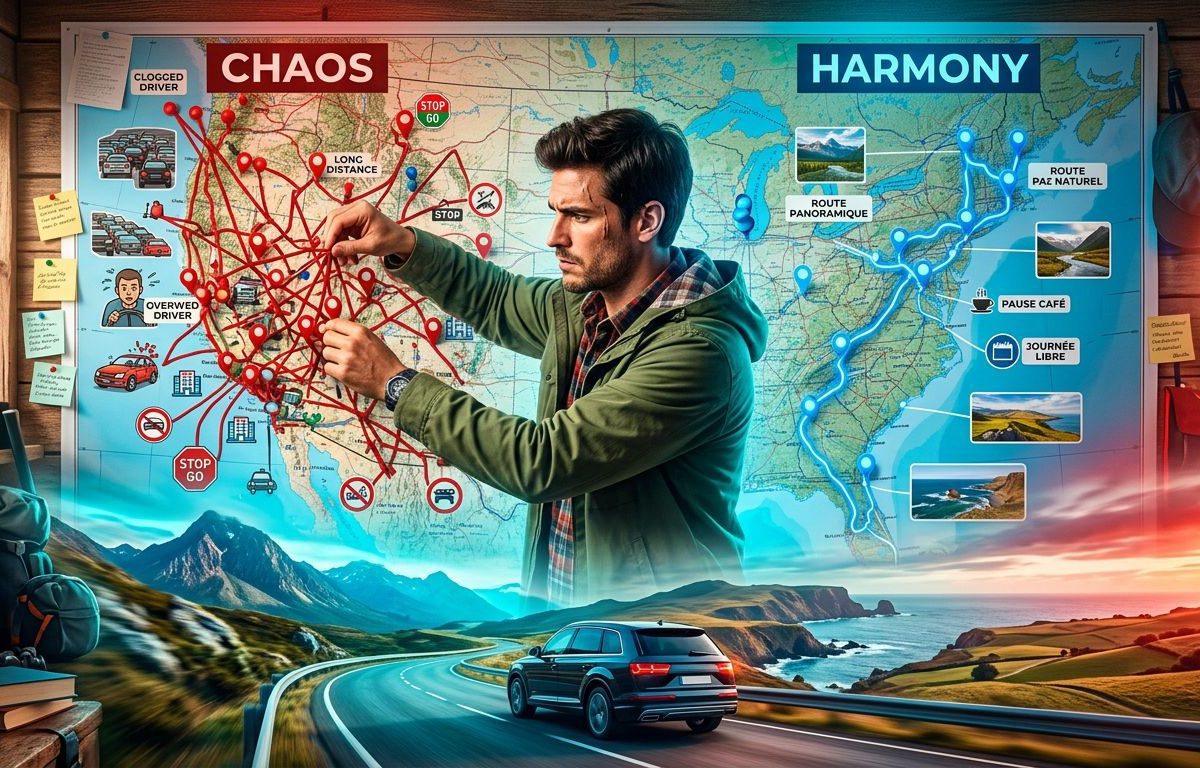 Road trip en voiture organiser sans se épuiser
