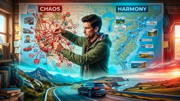 Road trip en voiture organiser sans se épuiser