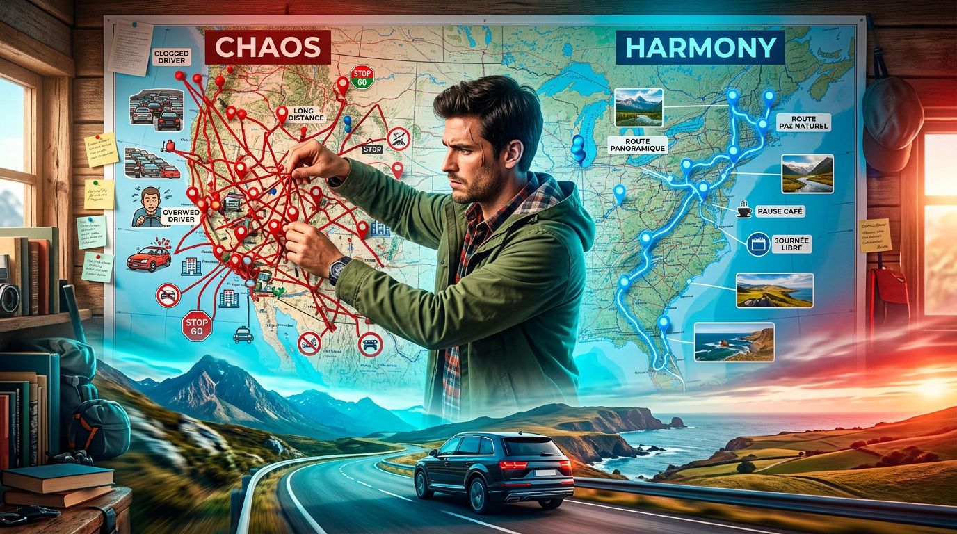 Road trip en voiture organiser sans se épuiser