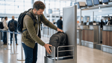 Sac à dos cabine Decathlon pour voyager en avion