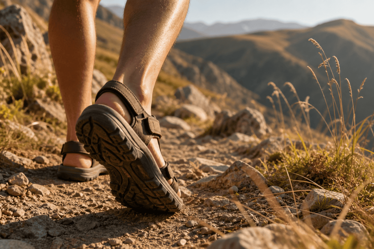 Sandales de randonnée Decathlon adaptées aux sentiers